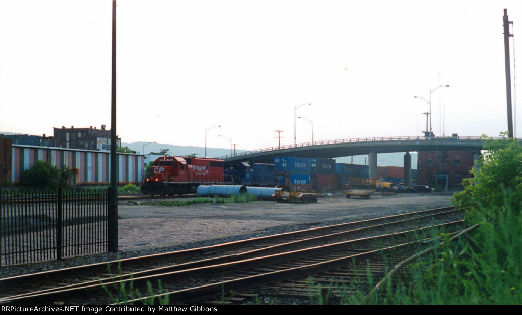 Westbound CP train at QD-date approximate